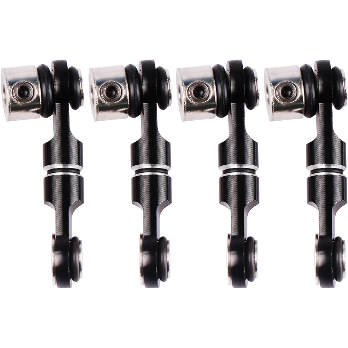 Aimrock Narrow Sway Bar Linkage Rear Anti-Roll Bar Link for 6S 1/7 Felony Infraction Limitless Mojave 1/8 Kraton Talion Outcast Notorious 6S BLX RC Buggy Car (Black)