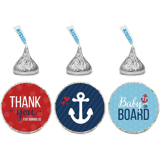 Andaz Press Nautical Baby Onboard Gender Neutral Baby Shower Collection AP58041