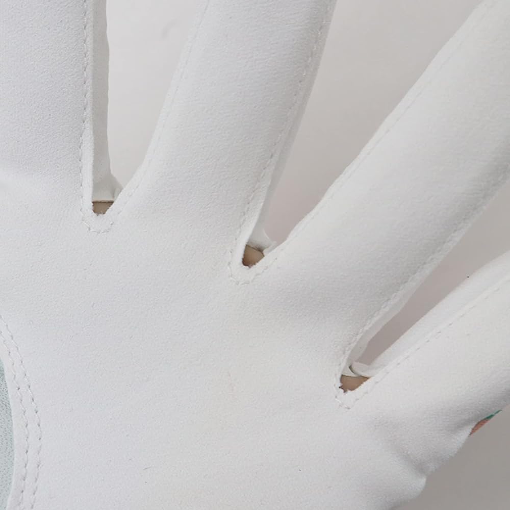 Golf gloves for ladies, both hands, all weather, with ball marker, gripping, soft and comfortable