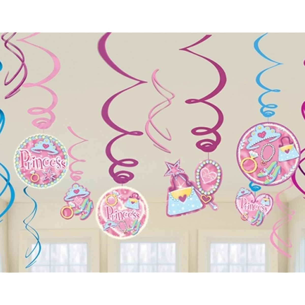 Hanging Swirl Deco Princess PG674480