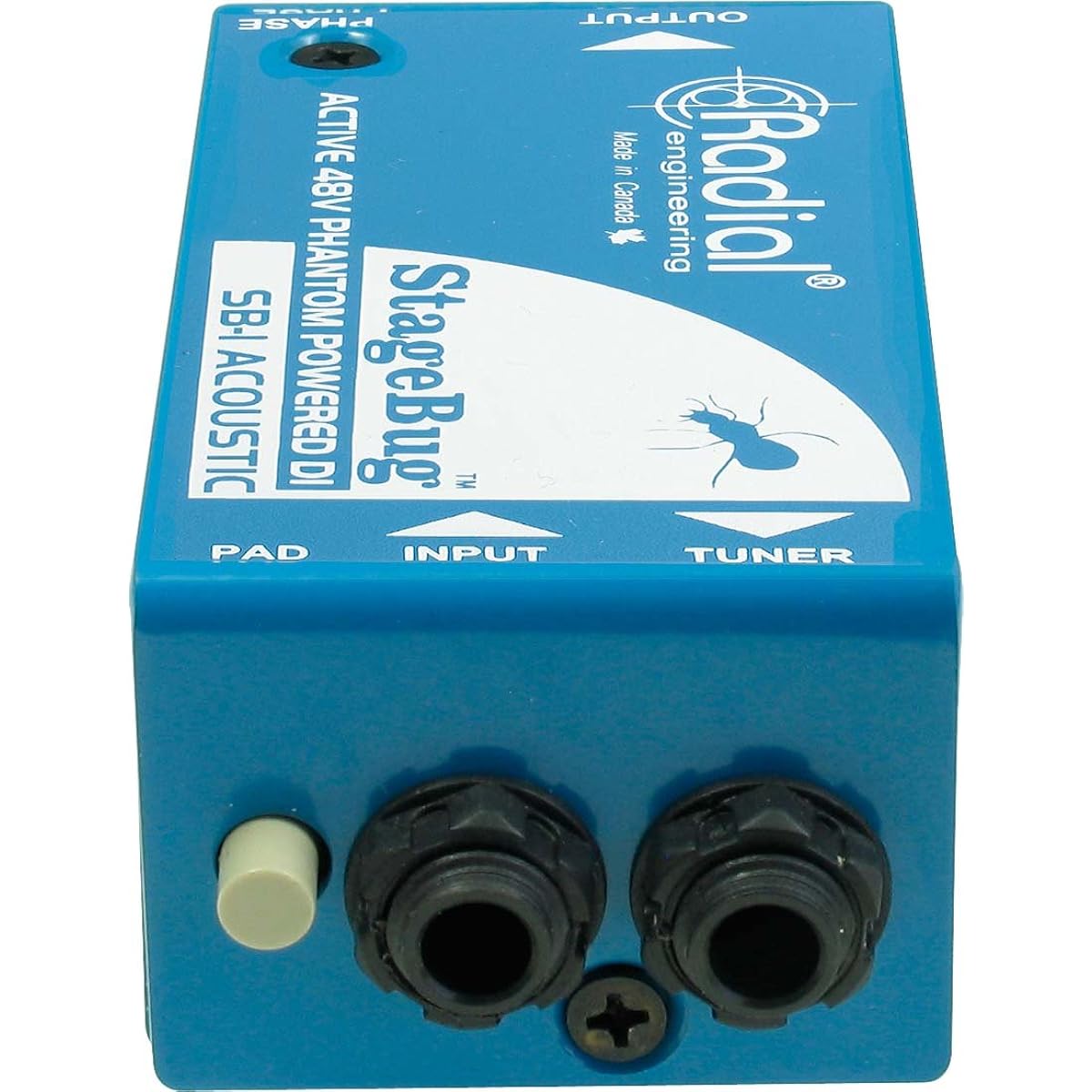 Radial DI box for electric acoustic guitar StageBug SB-1 Acoustic [Domestic regular import product]