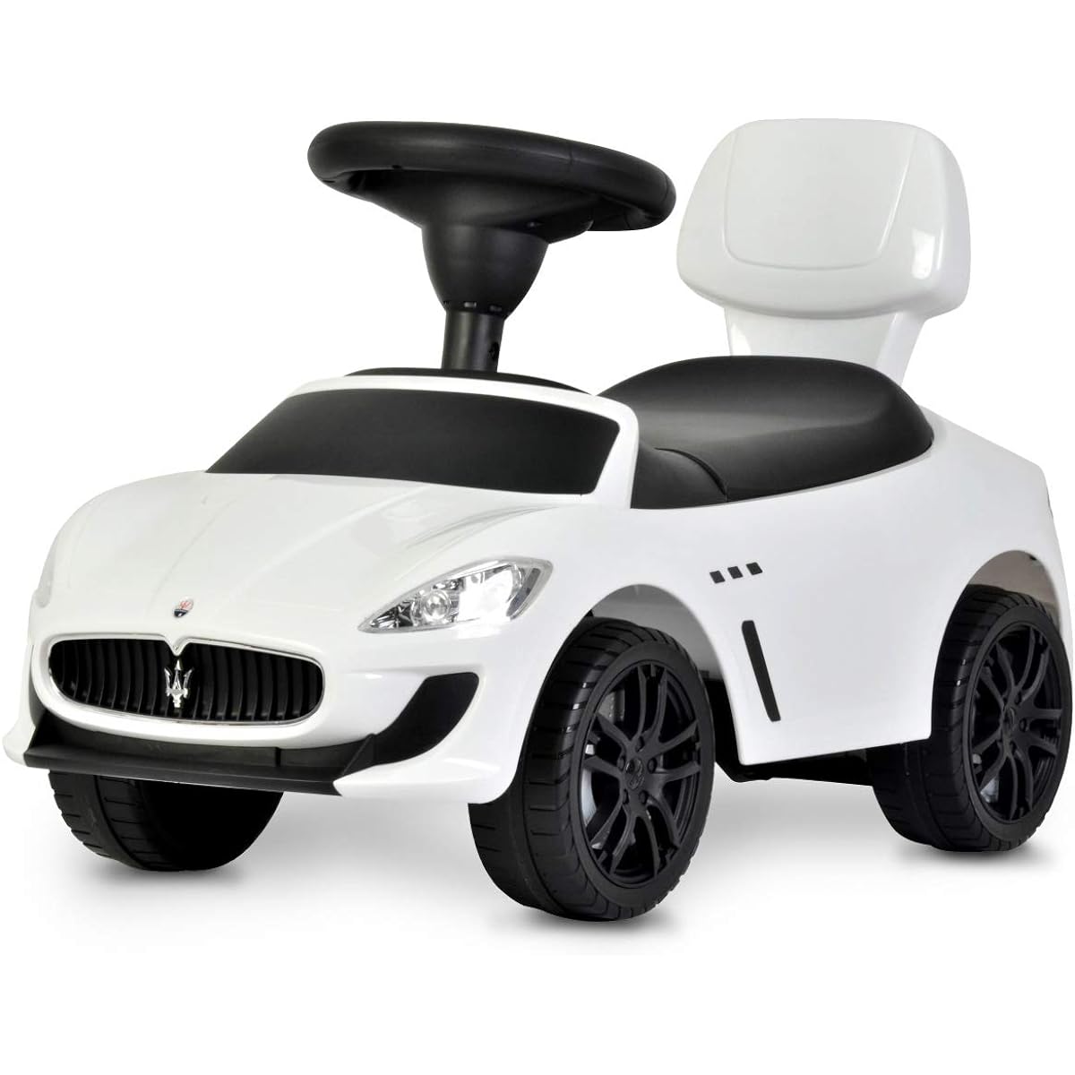 Ride-on toy, kick-toy, Maserati, children's toy, kids, children, GranCabrio MC, Maserati GranC, Maserati, white