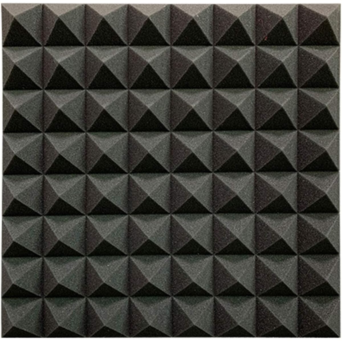 Moisture Proof Acoustic Panels, 10PCS Square Sound Absorbing Cotton High Density Noise Reduction Soundproof Foam (Blue) (Black)
