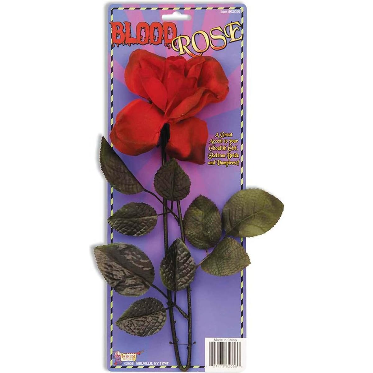 Forum Novelties Blood Red Rose Prop
