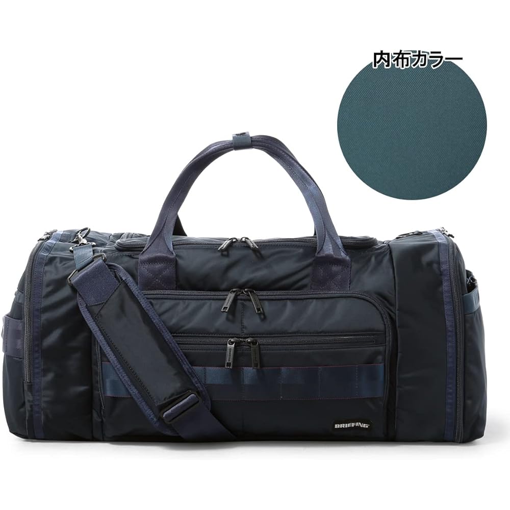 [Briefing] Golf Boston Bag Eco Twill BRG223N43 BRIEFING GOLF Water Repellent CLUB CONTAINER ECO TWILL Shoulder 2WAY Sports 22AW [076] NAVY
