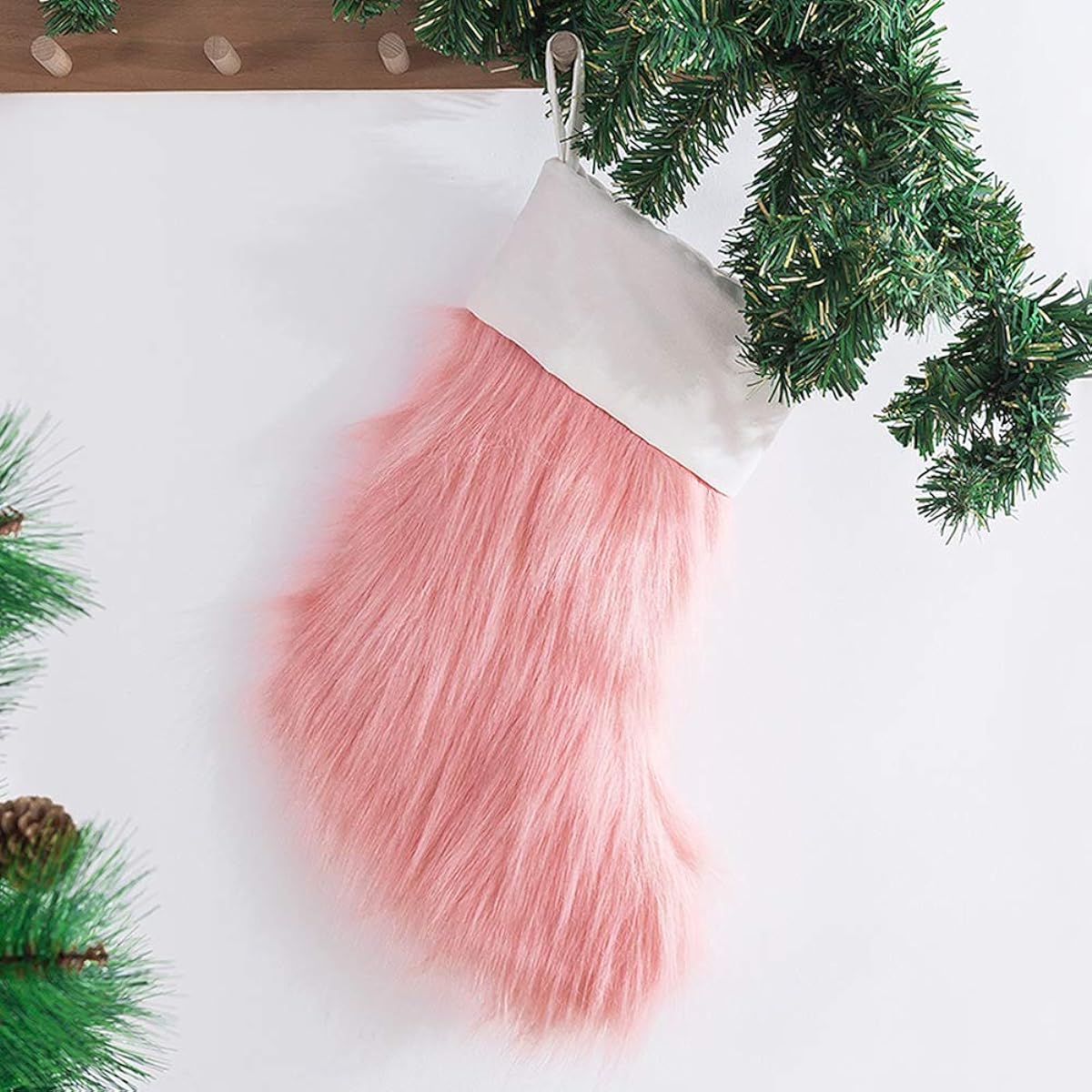 XWTEX Christmas Stockings 1 PC Pink