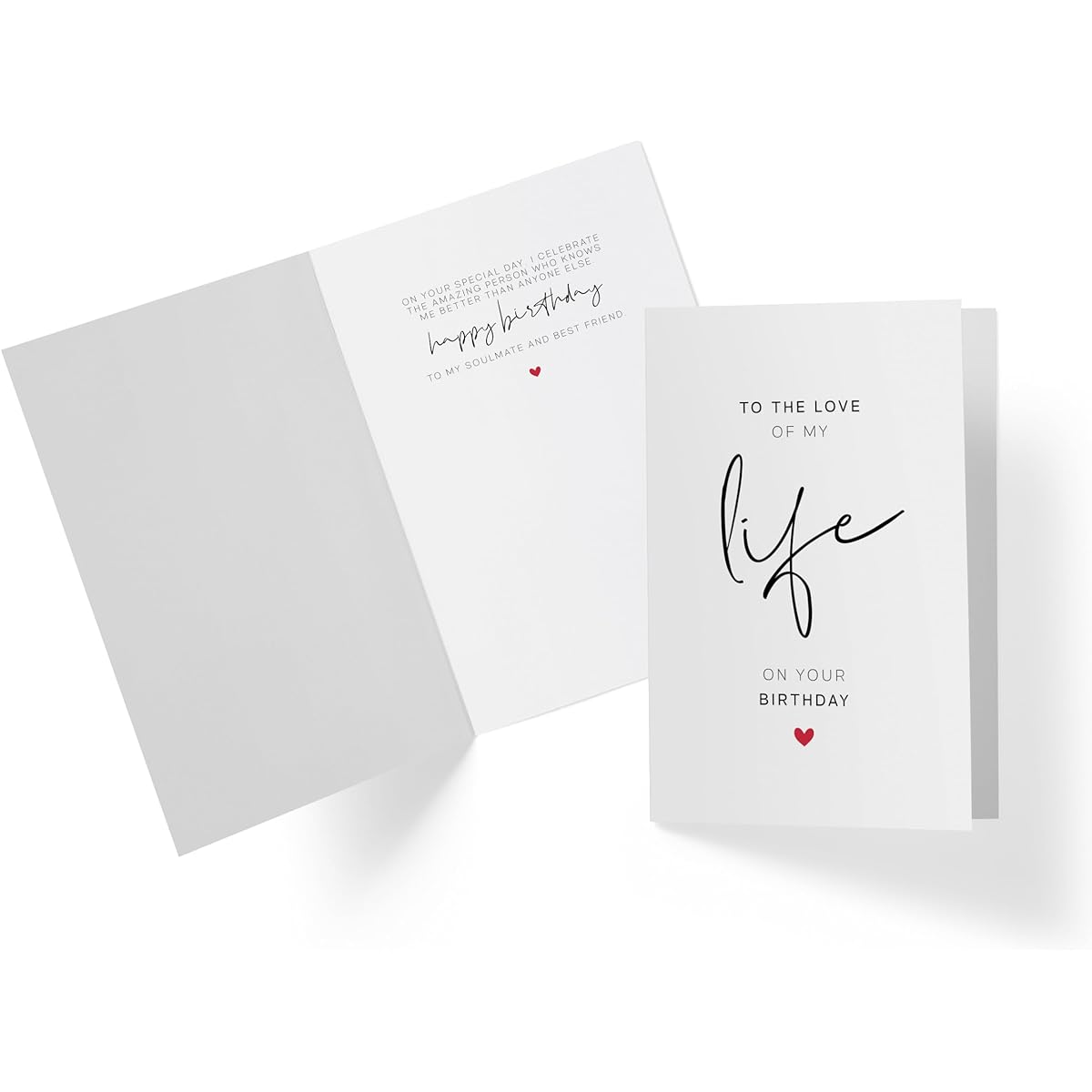 Karto Sweet Birthday Cards Birthday Cards for Husband Wife - Birthday Cards for Girlfriend Birthday Cards for Boyfriend The Love of My Life