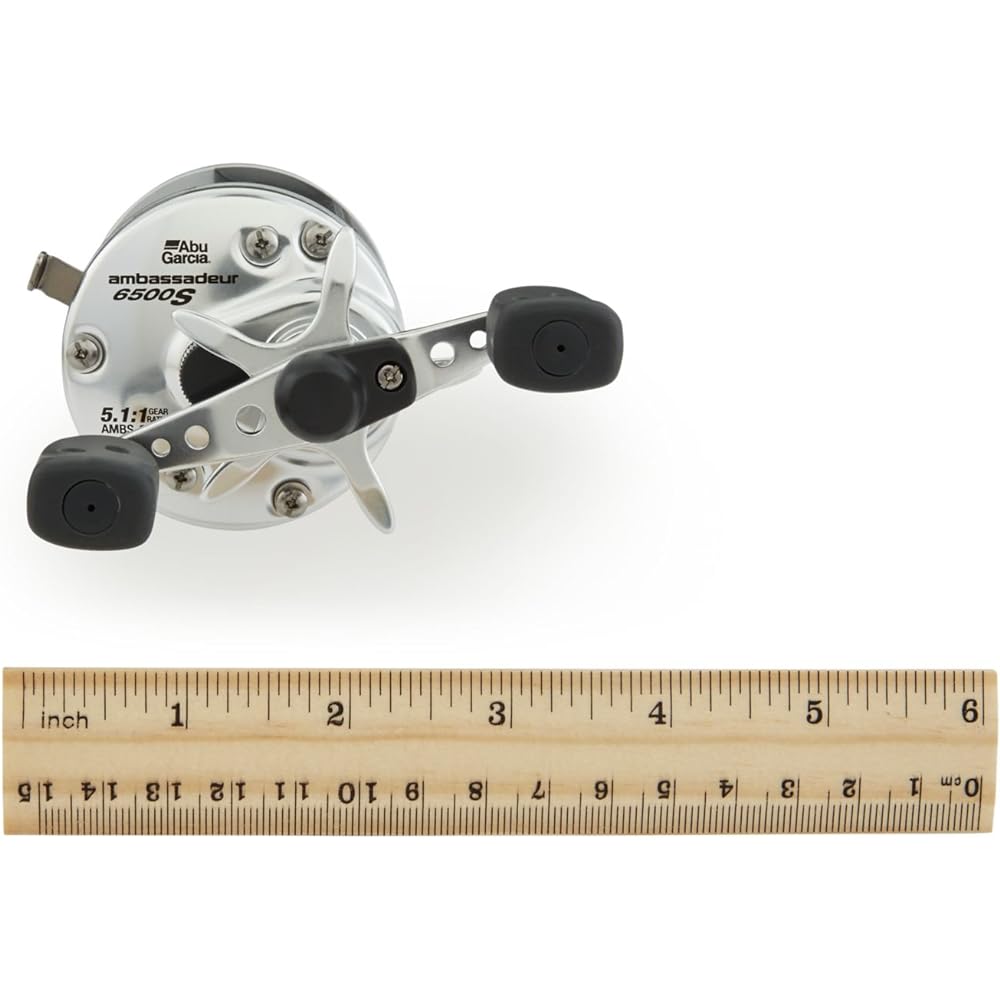 Abu Garcia Reel Ambassadeur S (Ambassadeur S) Baitcasting Reel AMBS-6500 6500 [Parallel Import]