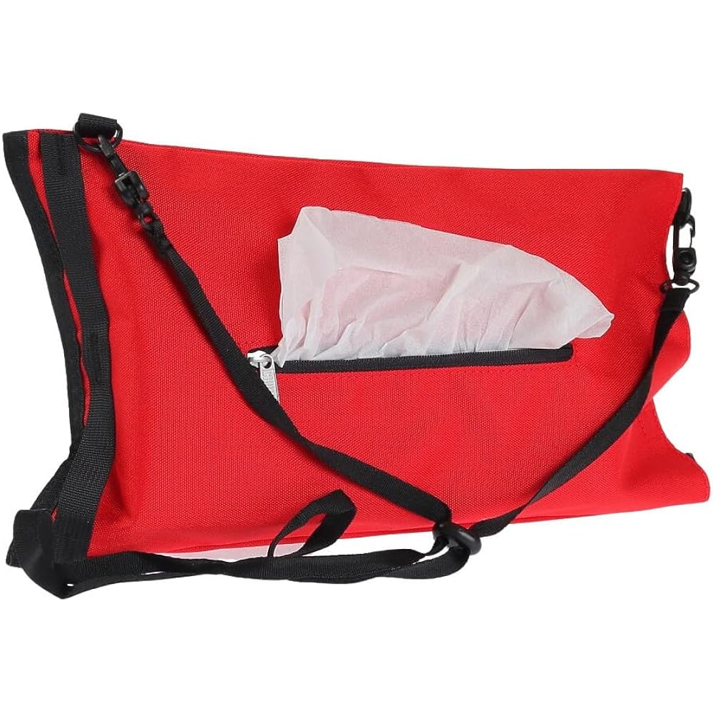 CHUMS Chums Logo Box Tissue Cover Storage Case Red H20 x W34cm CH60-3632-R001-00
