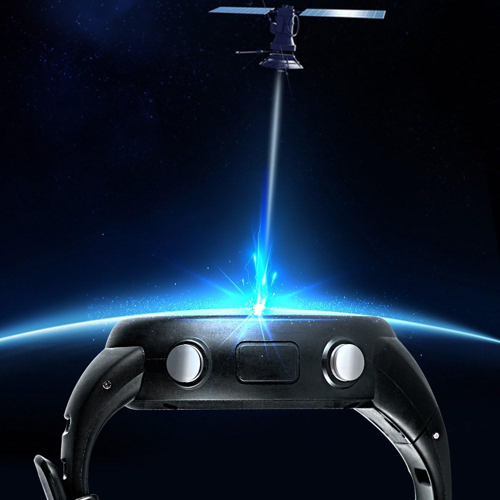 Running Watch GPS Watch Digital Watch Waterproof Lightweight with Bluetooth Pedometer EZONT031B01