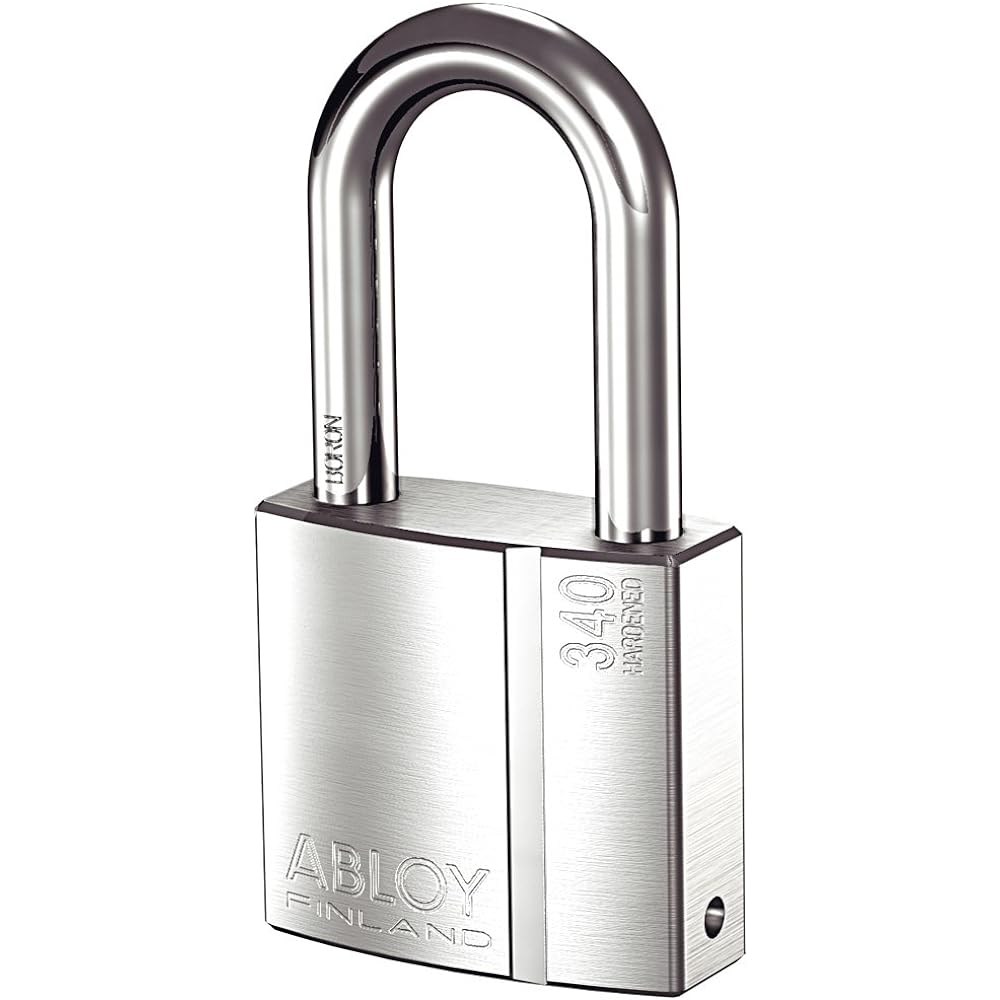 Kyoei Kogyo ABLOY Protech Specification Padlock PADLOCK PL340N/25 Chrome Plated Finish