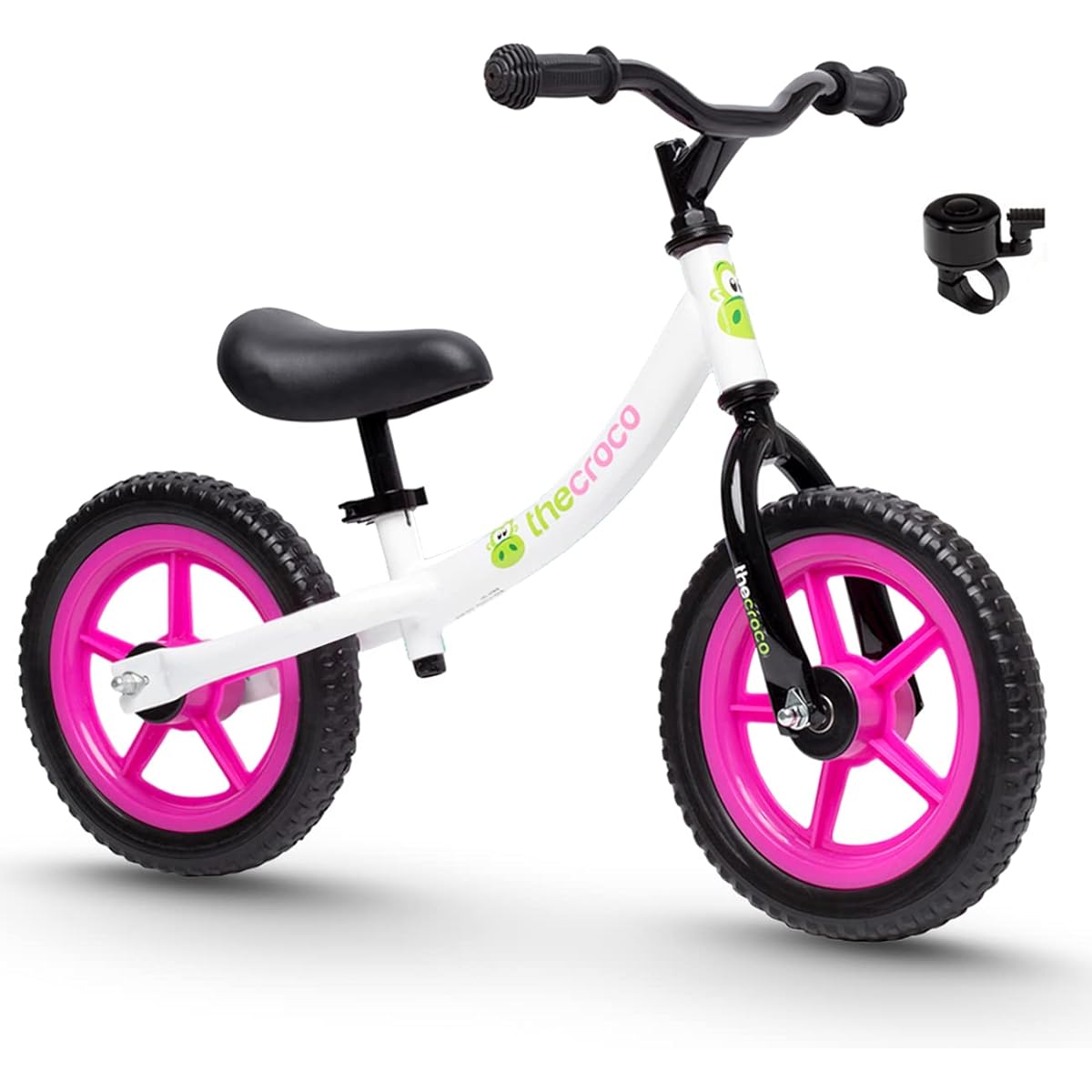 TheCroco Lightweight Balance Bike Basic for Toddlers and Kids