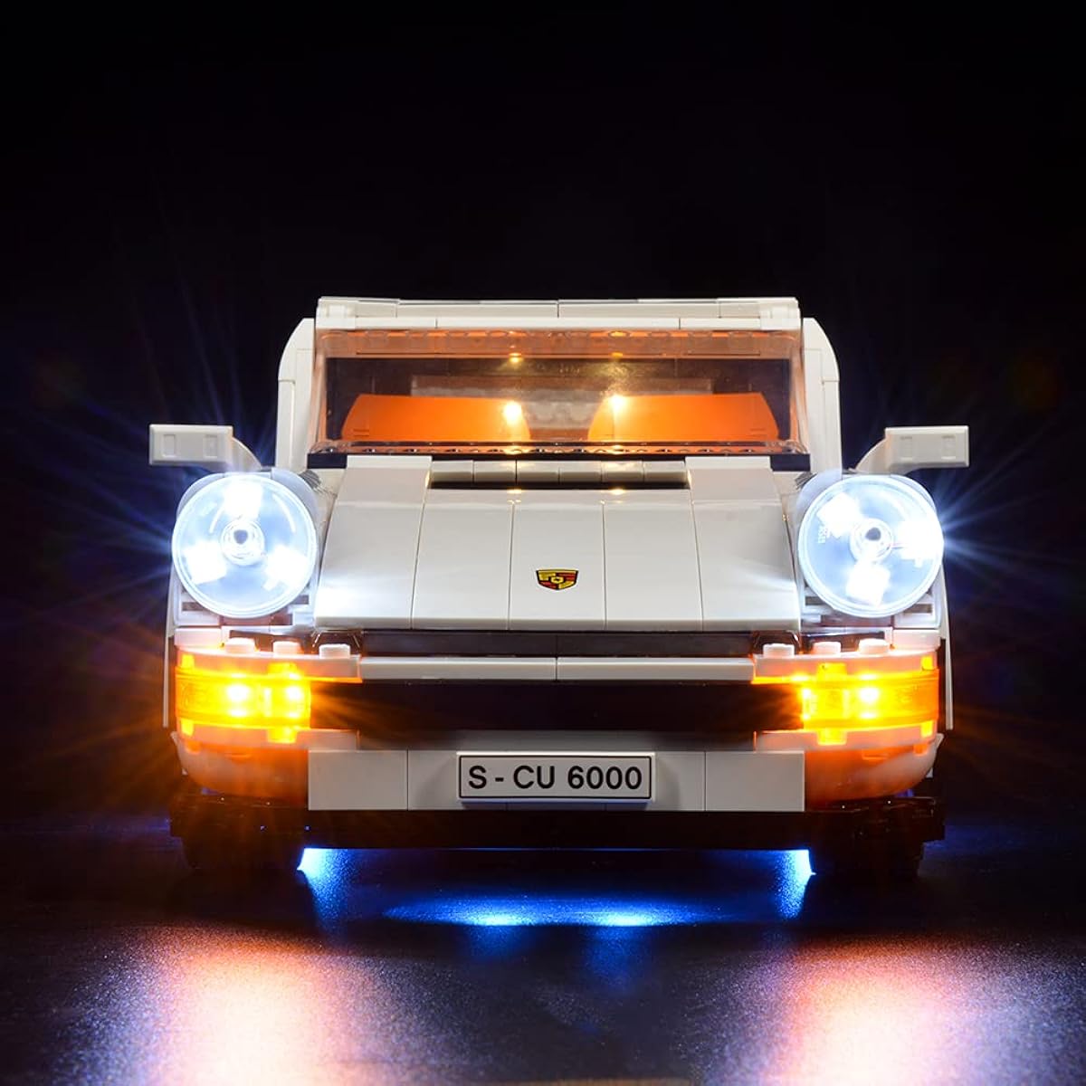 Kyglaring LED Lighting Set for Porsche 911 (Assembly Kit) - Light Kit Compatible with Lego 10295 Building Blocks Model - Model Not Included (Standard Version)