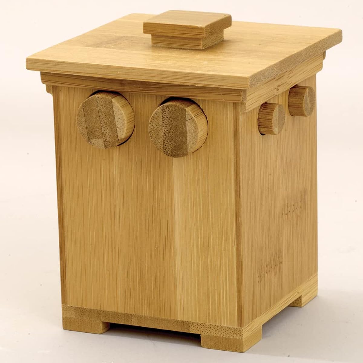[Bits and Pieces]Bits and Pieces Wooden Bamboo Puzzle Box Brainteaser Great Puzzling Gift 7071644 [Parallel Import]
