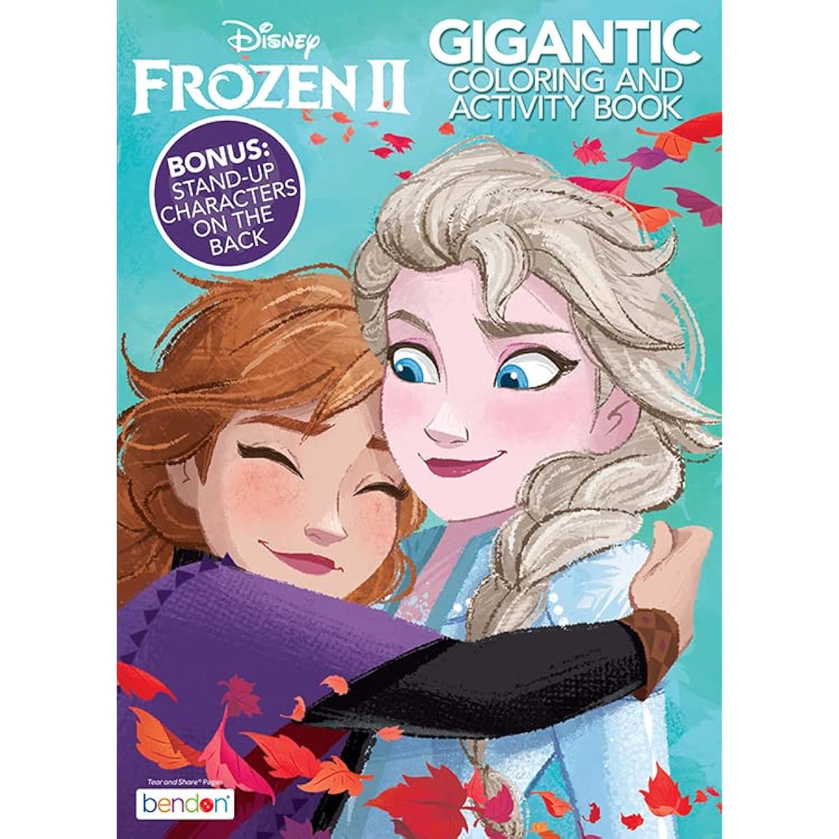 Disney Frozen II Giant Coloring and Activity Book with Stand-Up Characters