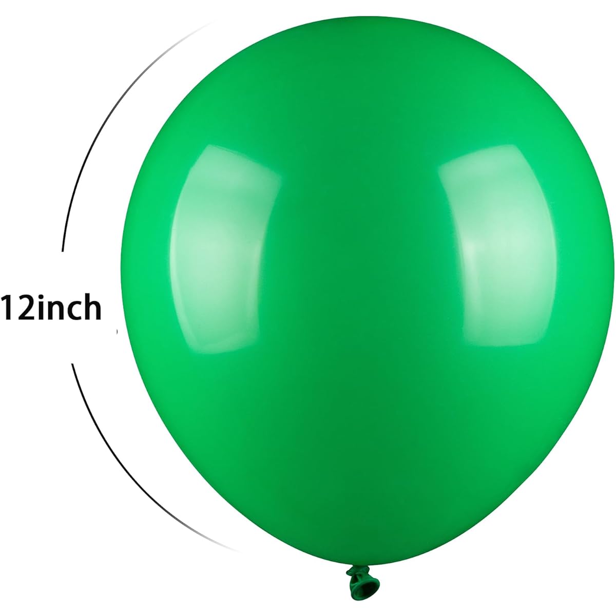 70pcs Green Balloons 12inch Latex Balloons Garland Arch for Birthday Baby Shower Wedding Valentine's Anniversary Party Decorations with 2 Ribbons