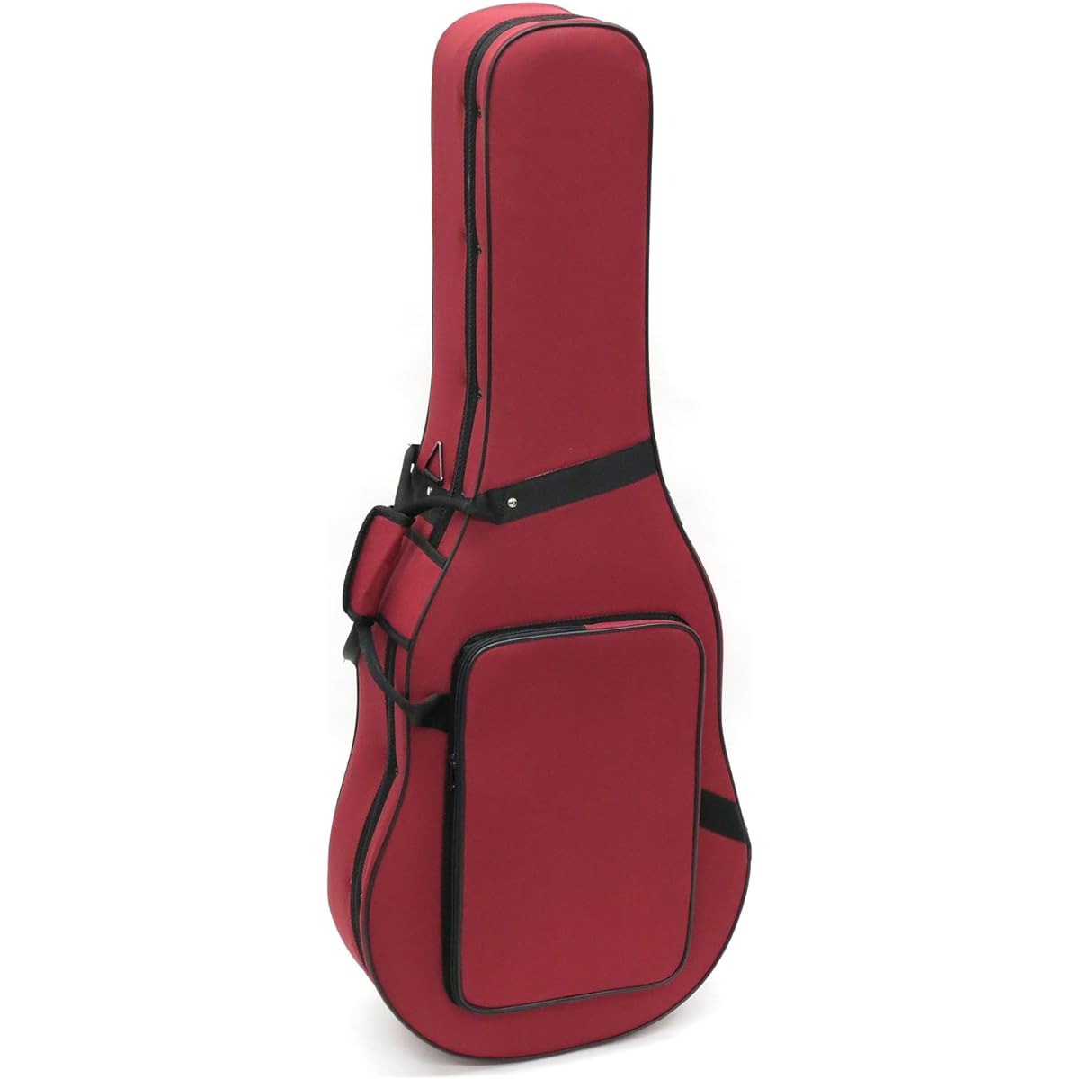 Classic guitar case lightweight semi-hard red