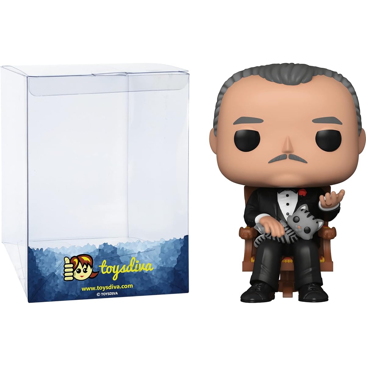 Vito Corleone: P o p ! Movie Vinyl Figure Bundle with One Compatible "ToysDiva" Graphic Protector (1200-61529 - B)