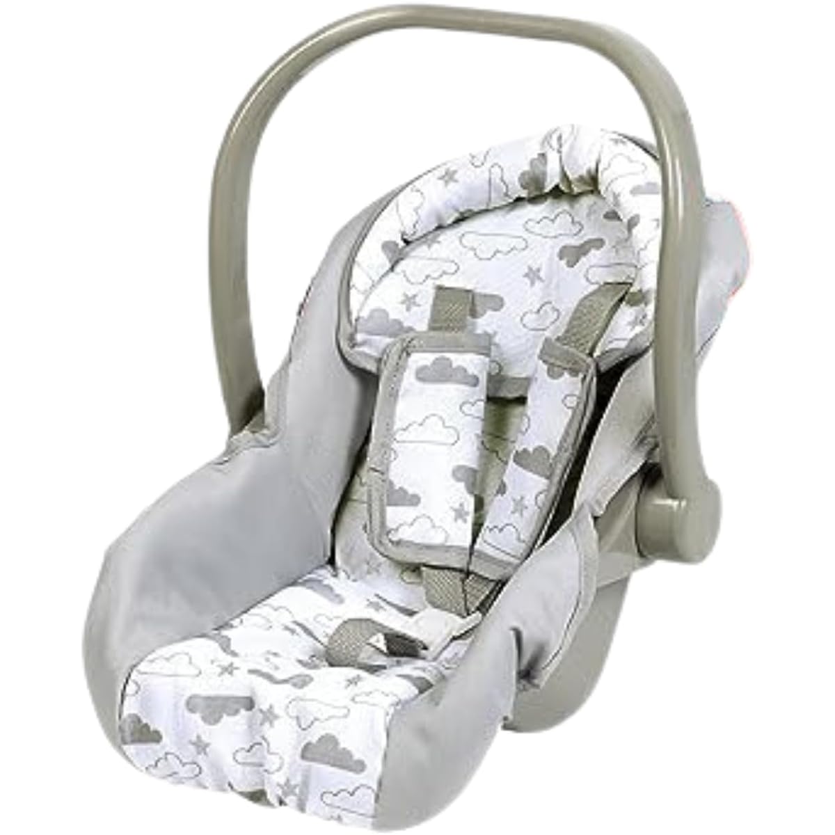 Adora Baby Doll Car Seat - Twinkle Stars Car Seat Carrier Fits Dolls up to 20 Inch Gender Neutral Design