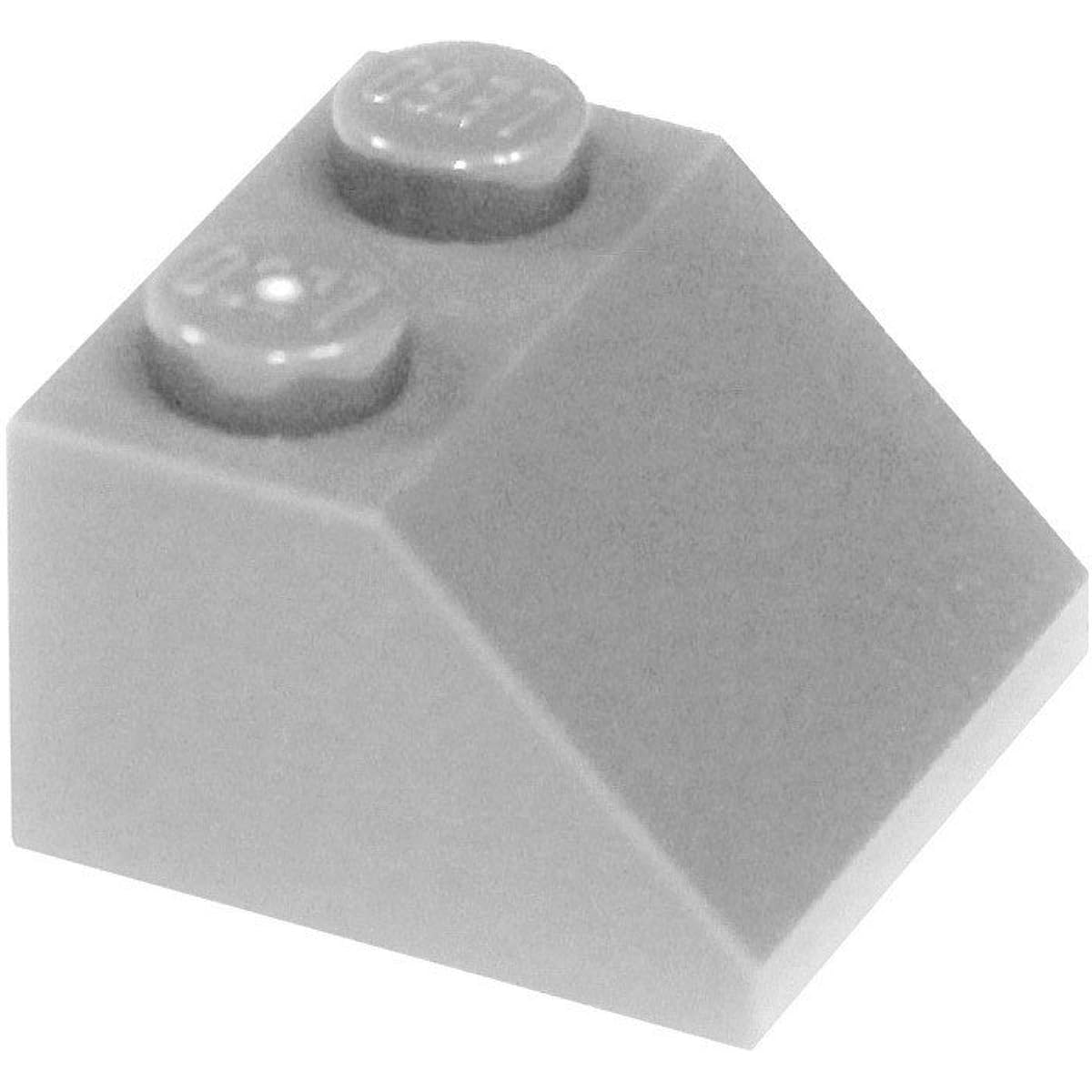 LEGO Parts and Pieces: Light Gray (Medium Stone Gray) 2x2 45 Slope x 200