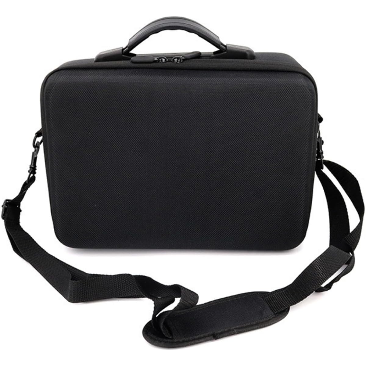 Levigo Nylon Hardshell Drone Multifunctional Storage Handbag Shoulder Bag Compatible with DJI Mini 4 Pro Drone Accessories Travel Portable Carry Case
