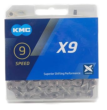 KMC X9 Chain 9S/9 Speed/9 Speed 114Links (EPT(ANTI-RUST)) [Parallel Import]