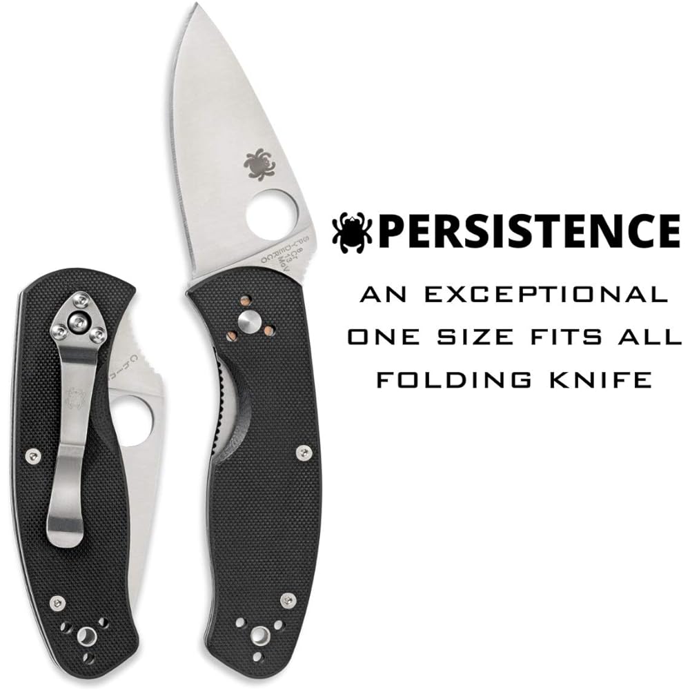 Spyderco Persistence G-10 Plain Edge Knife