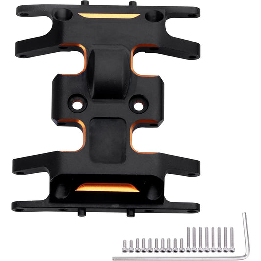 Aluminum Center Skid Plate 1/24 Axial SCX24 RC Crawler Car Transmission Gearbox Upgrade Parts