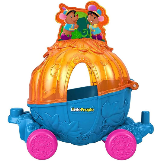 Fisher-Price Little People Replacement Parts for Princess Parade Float - GKR17 ~ Cinderella and Parus Pumpkin Carriage
