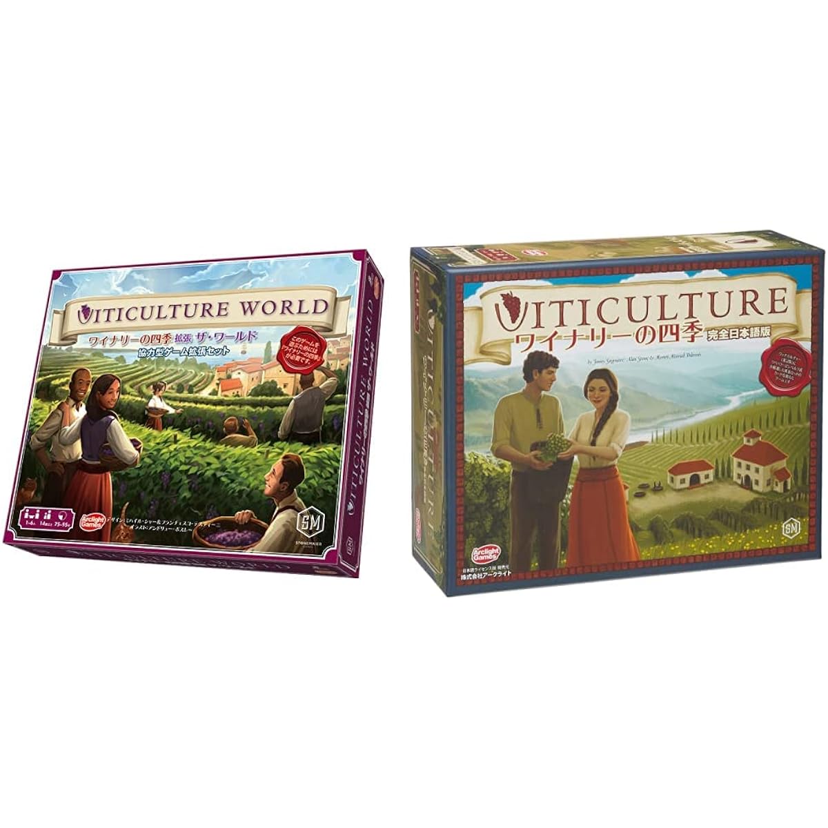 nsion The World Complete Japanese Version (For 1-6 players, 75-90 minutes, For ages 14 and older) Board Game Expansion Set & Four Seasons of the Winery Complete Japanese Version (For 1-6 players, 45-90 minutes (For ages 13 and up) Board games [Buy a set]