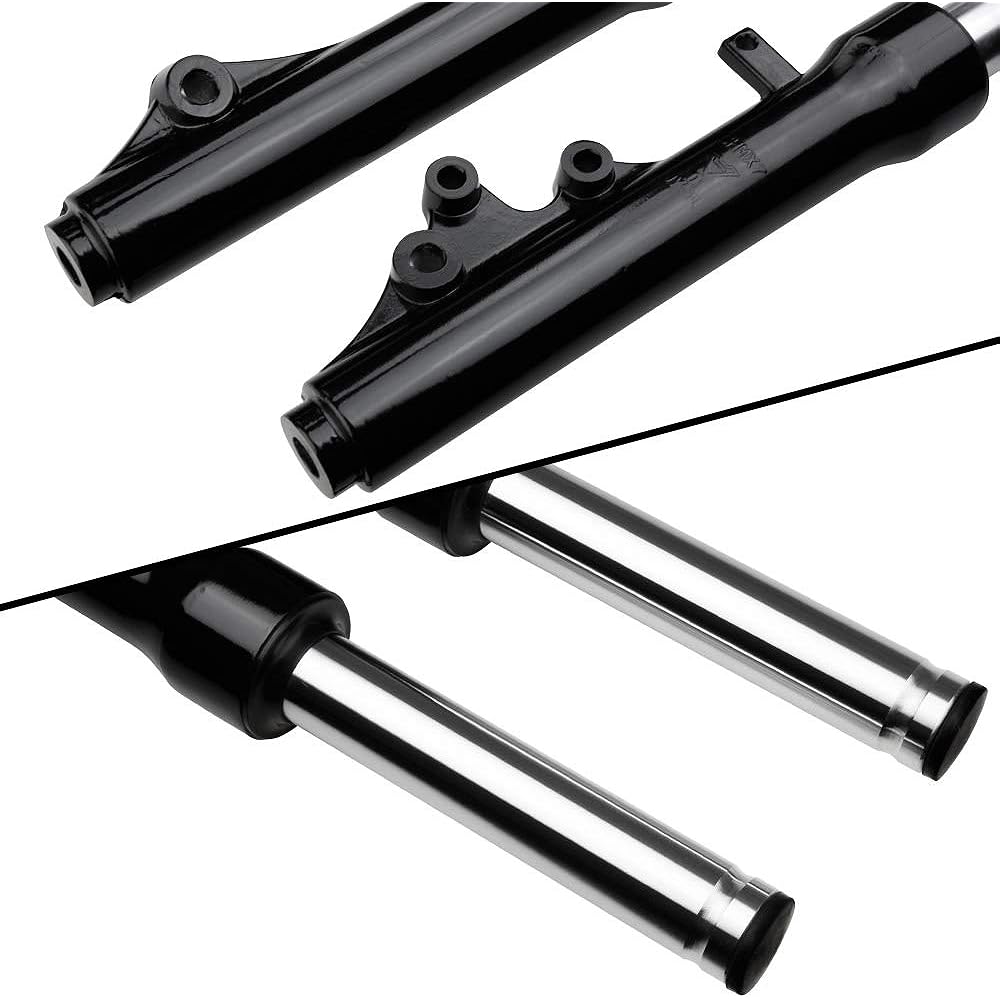 Suzuki Address V125/G/S CF46A/CF4EA CF4MA Front Fork Suspension Genuine Type Left and Right Set Black TOKUTOYO