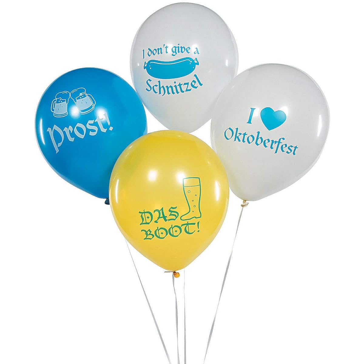 Fun Express - Oktoberfest Latex Balloons - Party Decorations - Balloons - Latex Balloons - 24 Count
