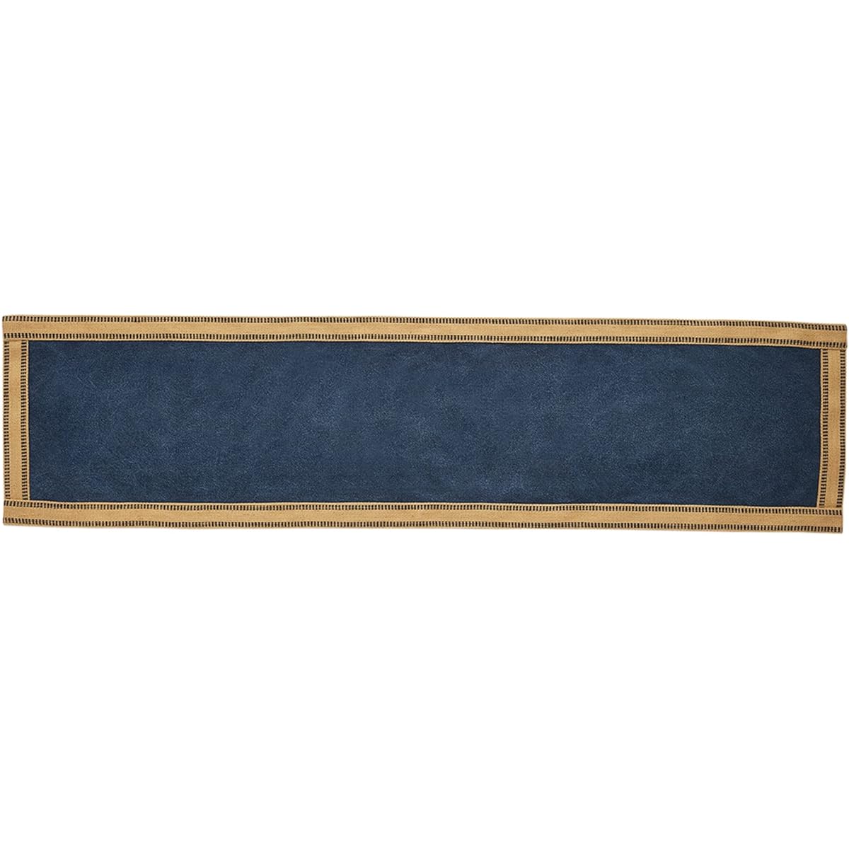 Mud Pie Jute Edge Table Runner Navy 18" x 72"