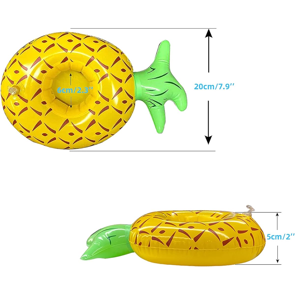 SETHOUS 8 Pack Bearded Dragon Bath Float Inflatable Bathtub Toys Lizard Bath Toys for Gecko Ferret Hamster Mouse Squirrel Turtle Water Beach Pool Pet Supplies