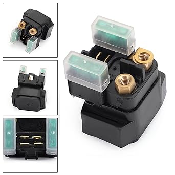 Starter Relay Cell Relay Starter Solenoid Relay Yamaha Raptor 660 YFM660 2001 2002 2003 2004 2005 ATV 5HH-81940-00-00 Motorcycle Parts