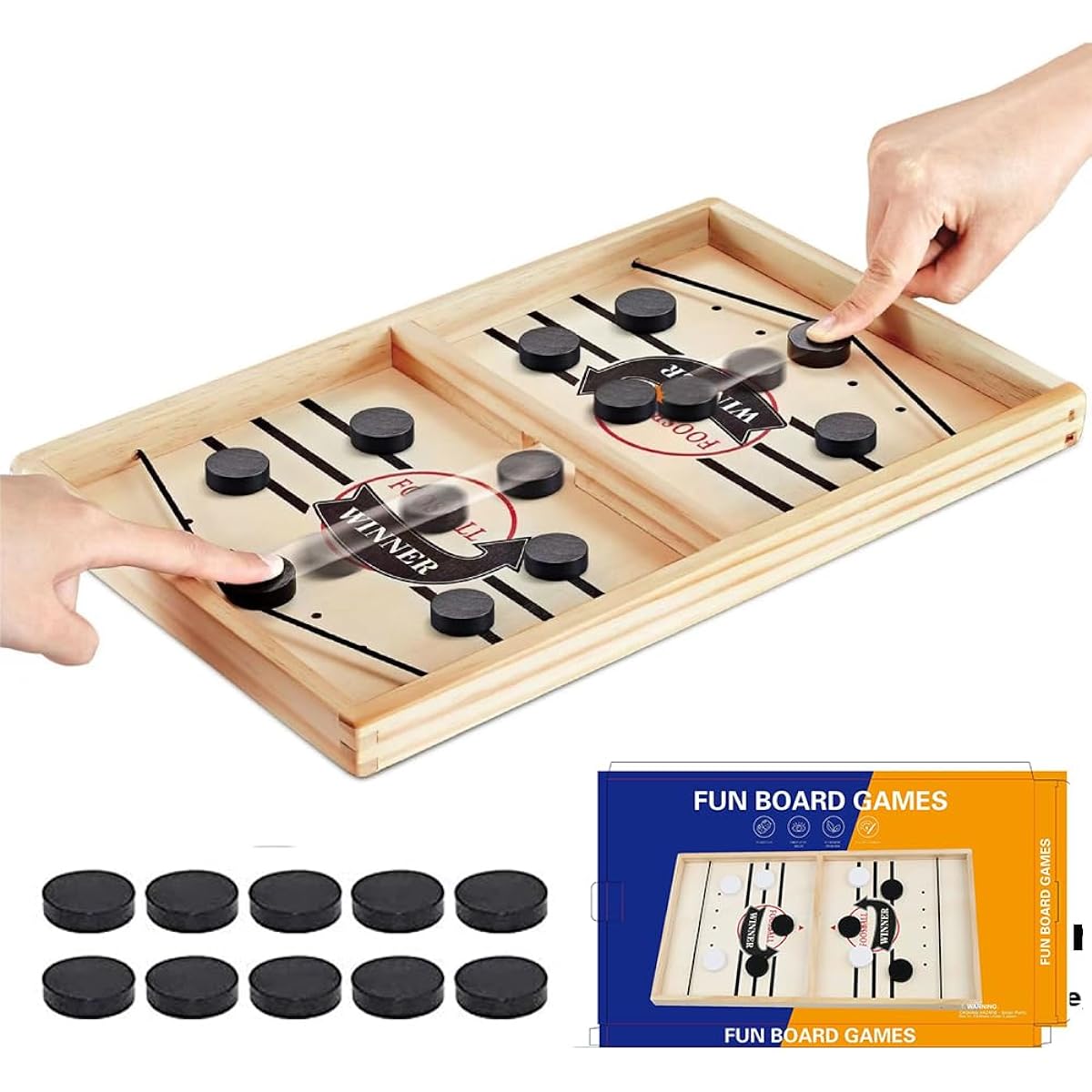 Fast Sling Pack Game Fast Sling Pack Game Wooden Board Game for Kids and Family Sling Pack Winner Board Game for Family Birthday Gift