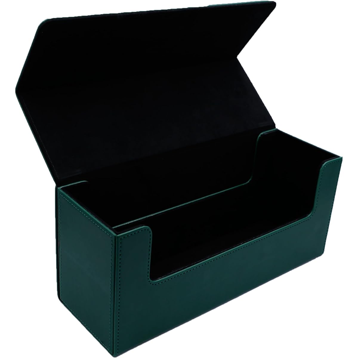 AXS Games Trading Card Holder & Top Loader Storage Hobby Box - Over 150 Top Load Cards (Over 700 Sleeve Cards) - Dark Green