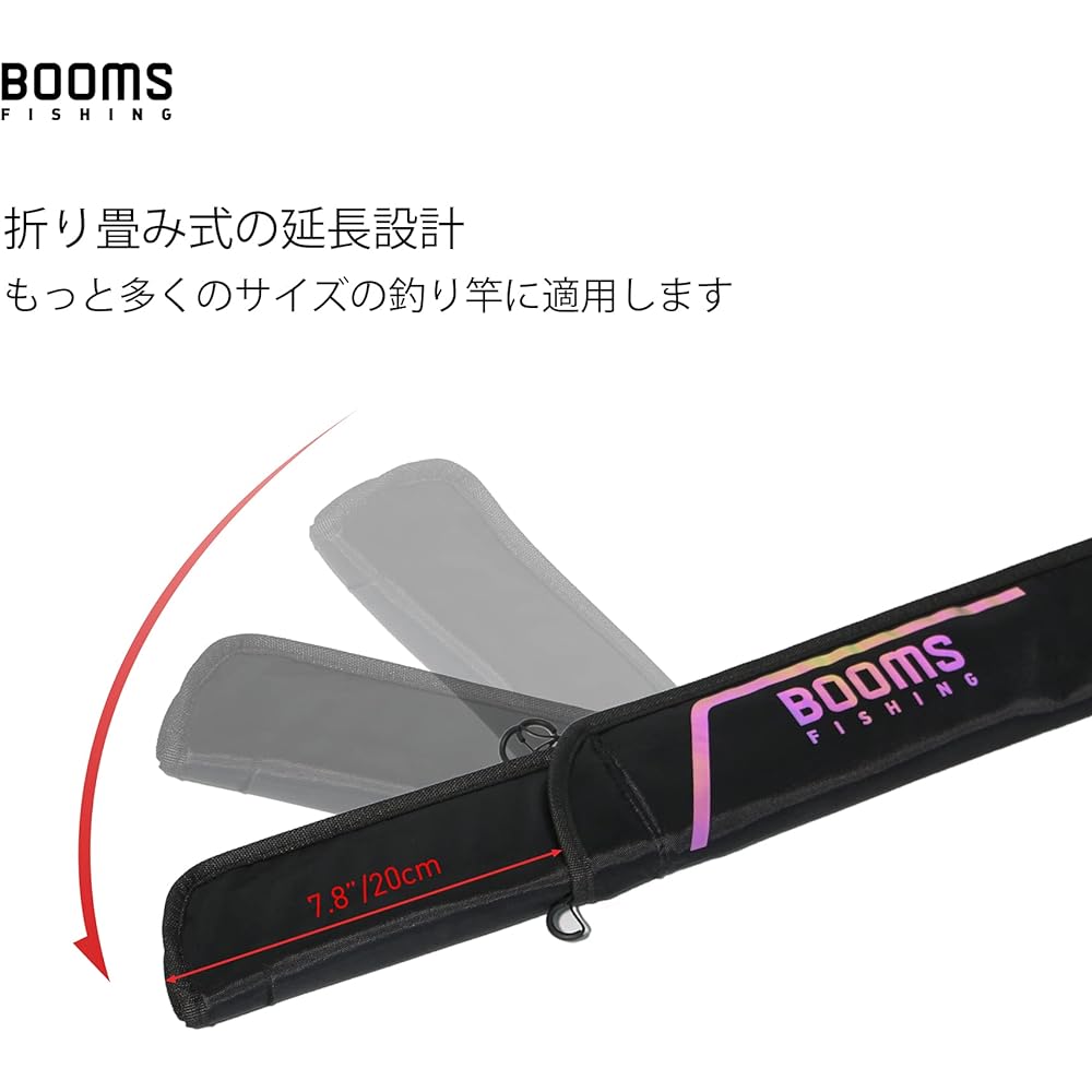 [Booms Fishing] PB4 Rod Case Portable Rod Case Reel-in Type 135cm/155cm/165cm/185cm