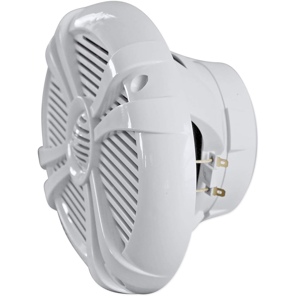 Rockville Rmc65b Pair 6.5" 600W Waterproof Marine Boat Speakers 2 Way Black 8 inch Rmc80lb