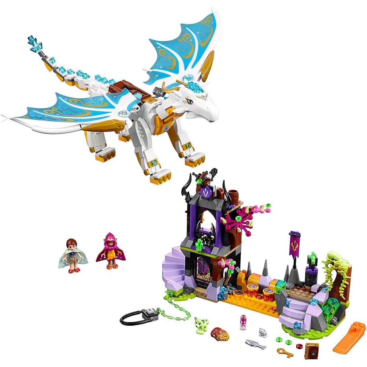 LEGO Elves 41179 Queen Dragon's Rescue Building Kit (833 Piece)