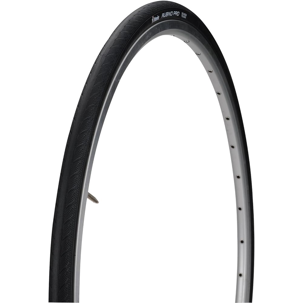 Set of 2 Vittoria Rubino Pro 3 Folding Clincher Tire 700c Full Black Black [Parallel Import]
