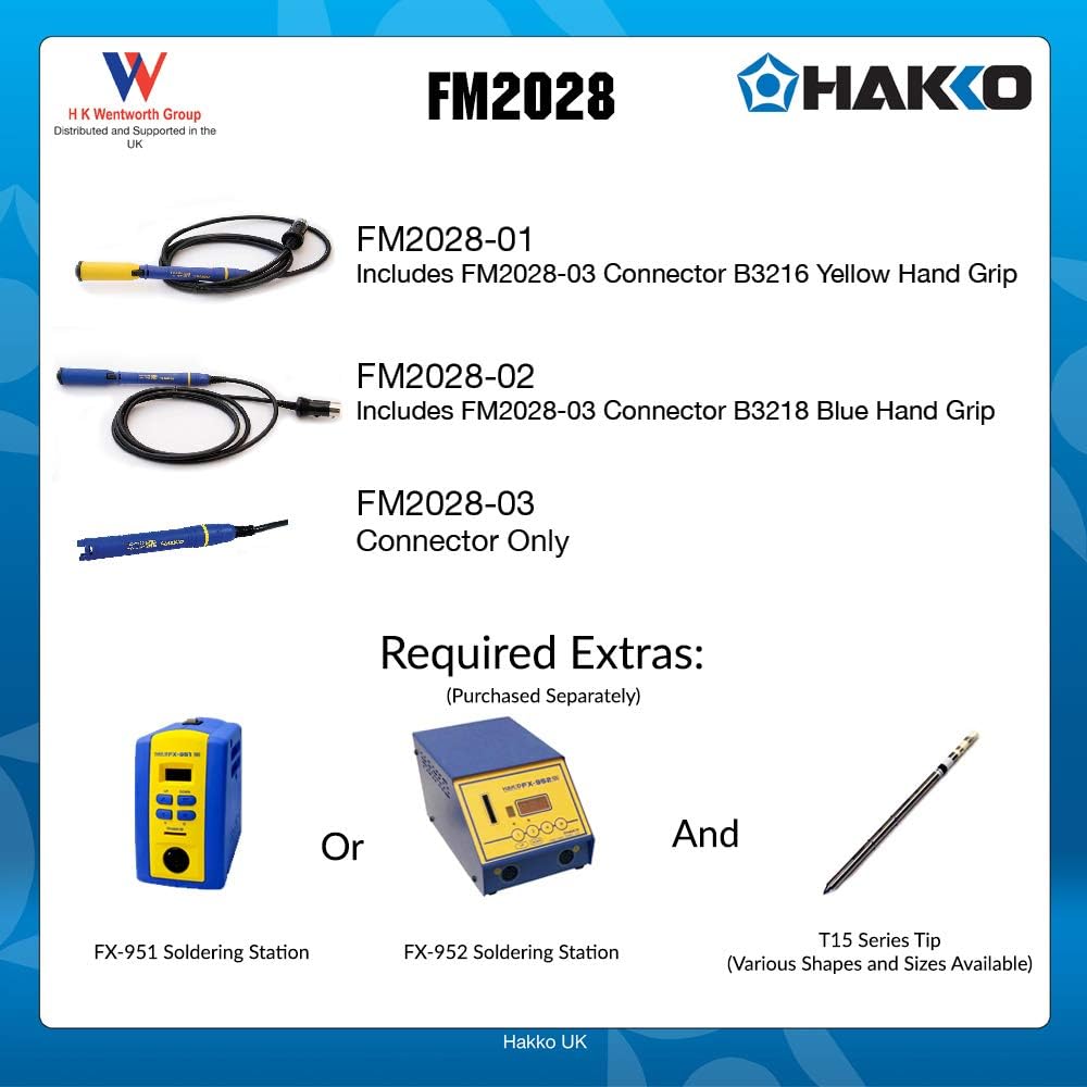 Hakko FM-2028 Sleeve Yellow FM202801
