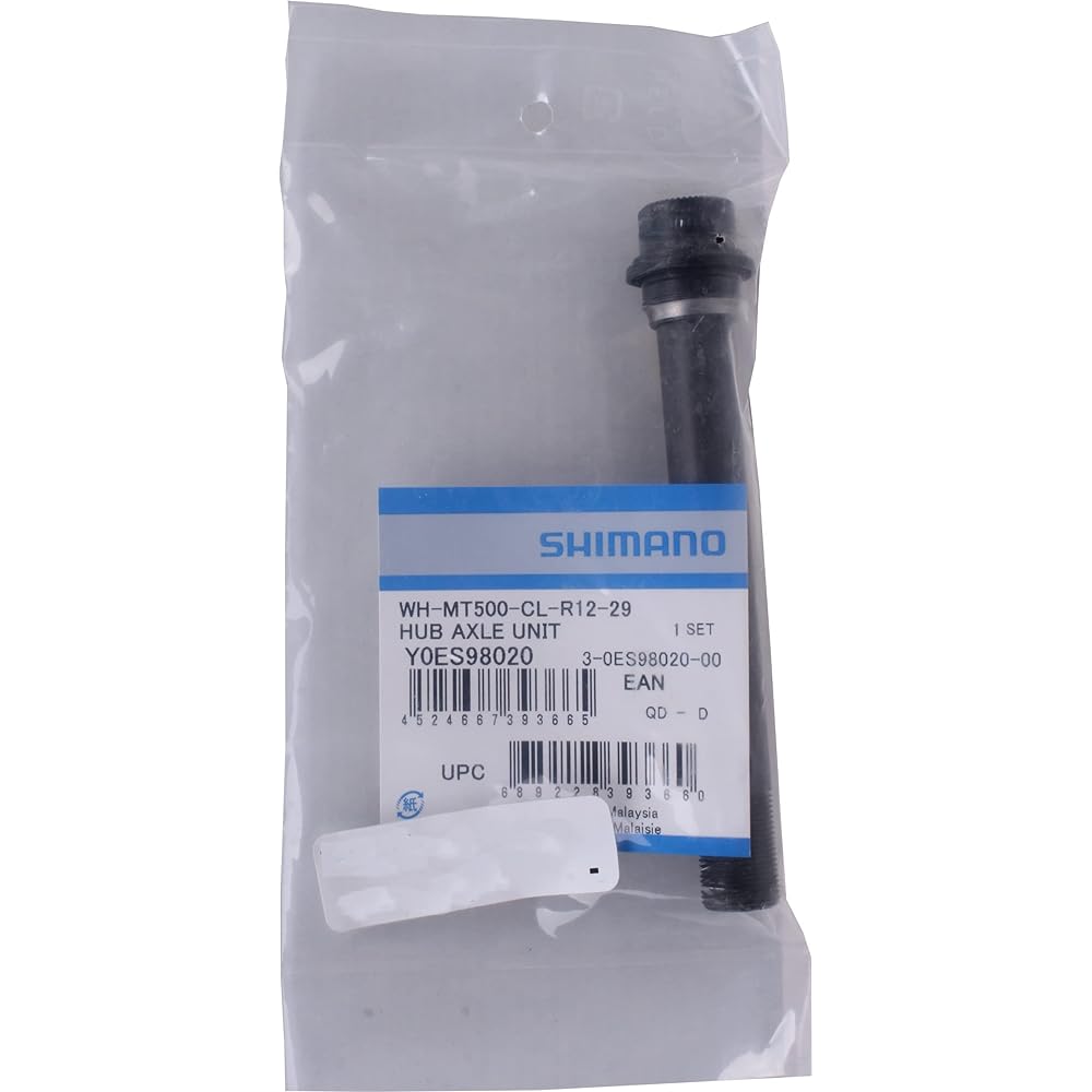 SHIMANO Repair Parts Hub Axle Unit WH-MT500-CL-R12-275 Y0ES98020