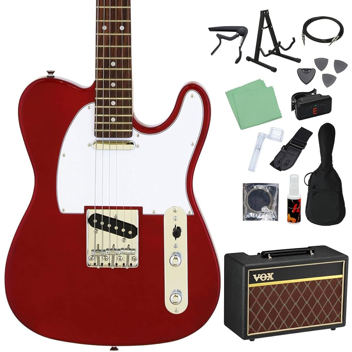 LEGEND LTE-Z CA Electric Guitar Beginner 14-piece Set [With VOX Amplifier] Legend