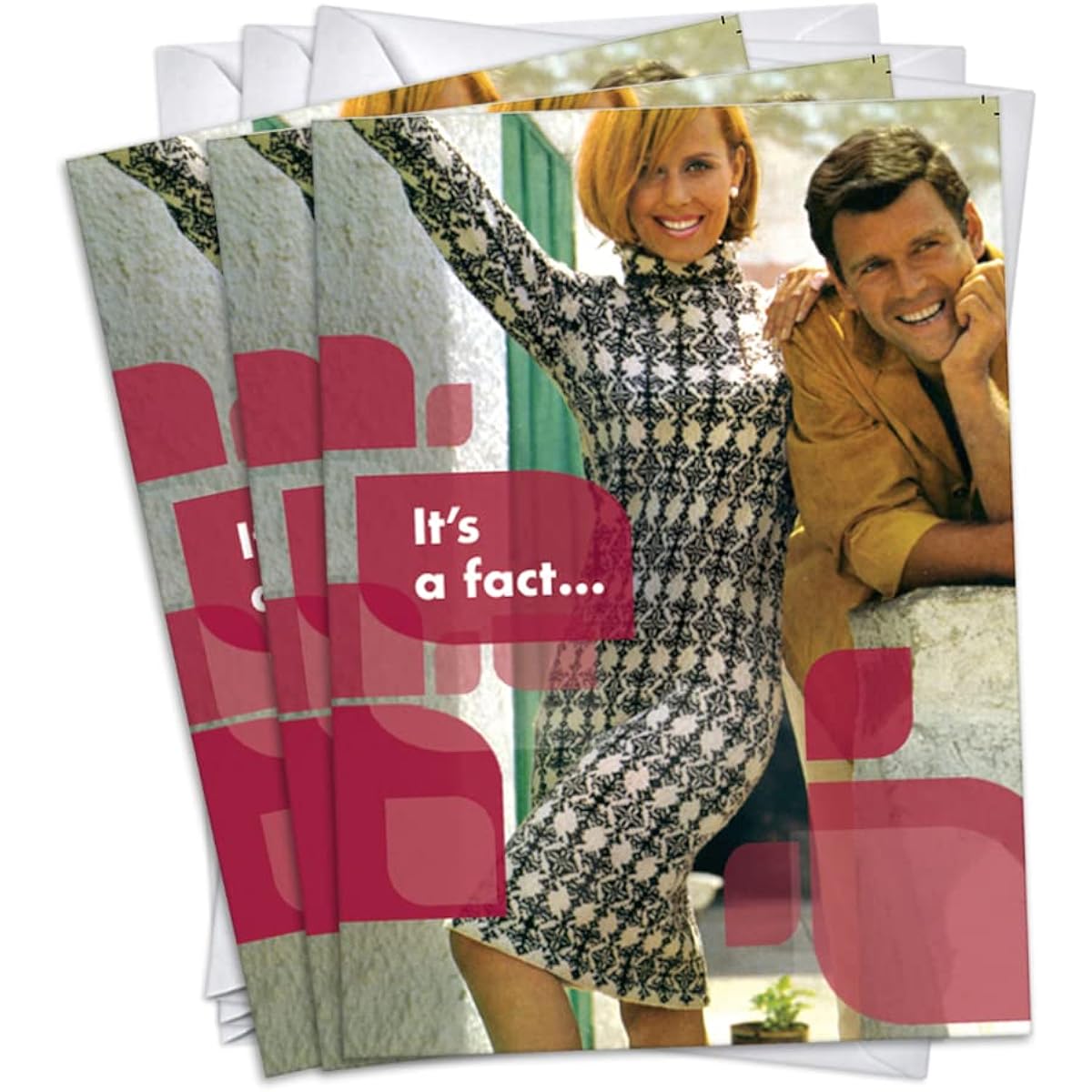 Wright Home & Gift Amazing Woman Wife Birthday Greeting Cards | 3 Pack + Envelopes (5x7)