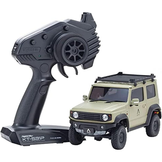 Kyosho Kyoso Mini-Z 4x4 Series Ready Set Suzuki Jimny Sierra APIO JIMNY TS4 Khaki Electric Radio Control 32525K