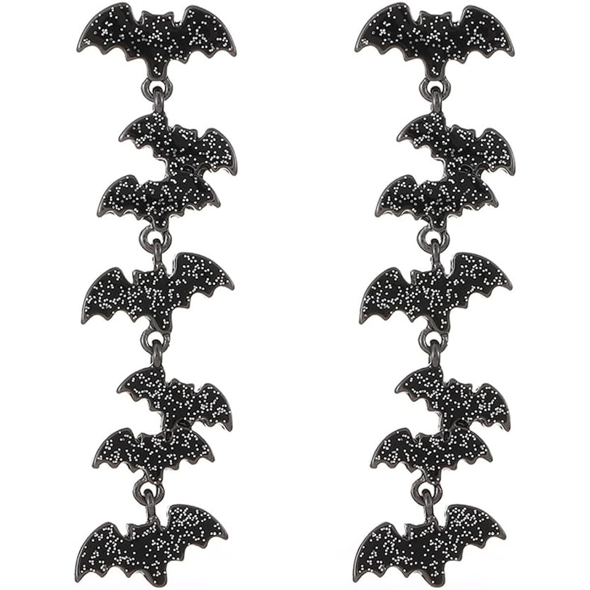 Halloween Earrings Black Bat Dangle Earrings Boo Earrings Cute Pumpkin Earrings Statement Spider Spooky Earrings Fun Halloween Holiday Scary Decorations Party Jewelry Gifts for Women/Girls