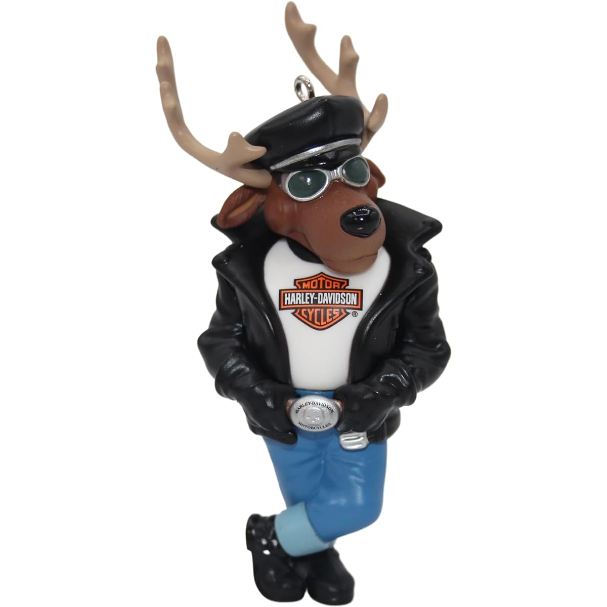 Reindeer Rider Harley Davidson 2013 Hallmark Ornament