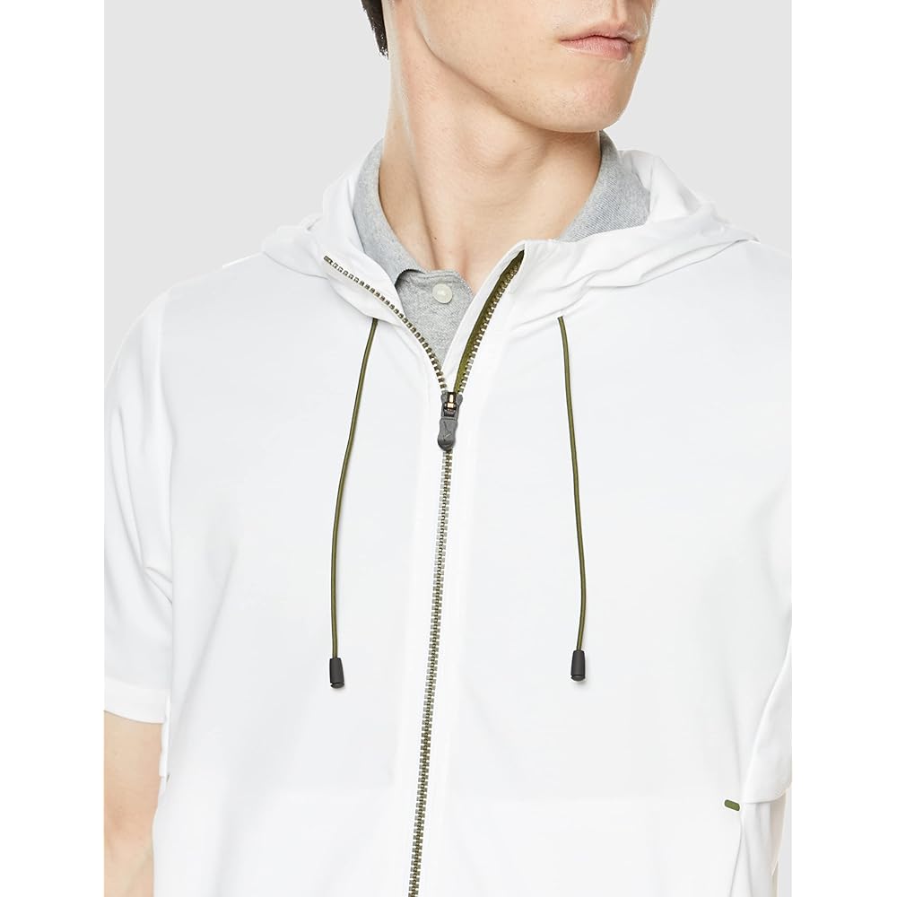[Mizuno] Golf Wear Water Repellent Stretch Short Sleeve Hooded Blouson Water Repellent Stretch Outerwear E2MEA001 Men's