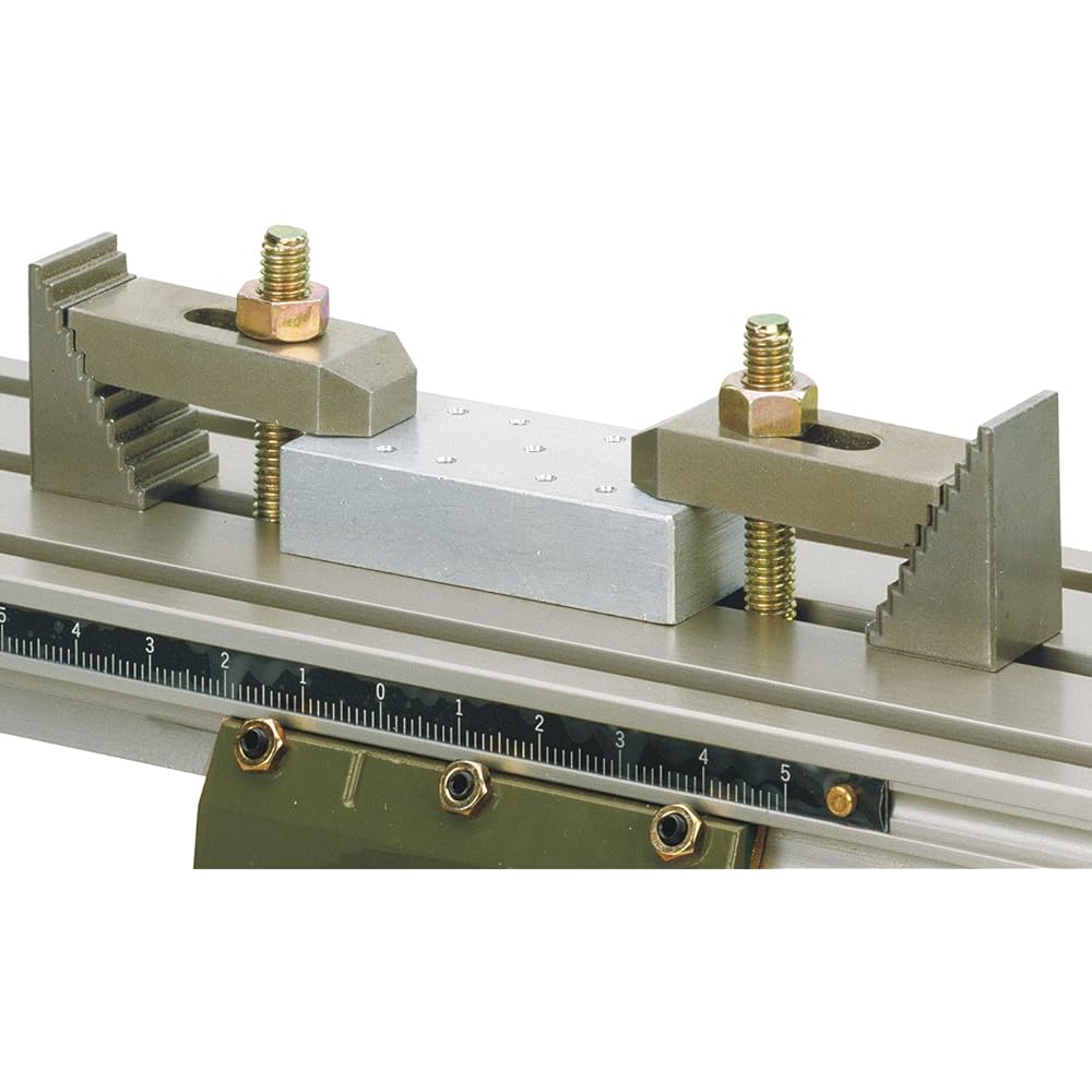 PROXXON Micro Cross Table XY table convenient for precision drilling work [1 scale 0.05mm, 1 rotation 1mm] No.27100 Green